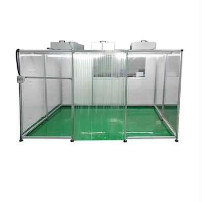 खरीदें Huuao Pre-Engineered GMP Pharmaceutical Modular Cleanroom GMP Class 100 Customized Clean Room Turnkey Projects Pharmaceutical Modular Cleanroom Projects online manufacture