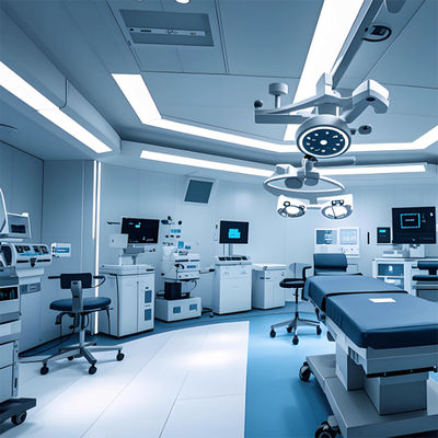 खरीदें Huaao Modular Cleanroom Project with SGS/ISO9001/ISO14001 Certificate Customizable Glass/Stainless Steel Operating Theater Hospital Modular Laminar Air Flow Ceiling Theater Modular Operating Room online manufacture