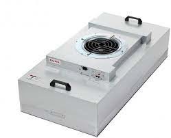 200W 240W मॉड्यूलर एफएफयू फिल्टर प्रशंसक इकाई स्वच्छ कक्षों के लिए उच्च दक्षता