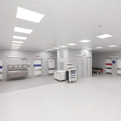 HUAAO Modern Modular Cleanroom ISO 8 Turnkey Project Professional Prefabricated Clean Rooms Fireproof Waterproof Design