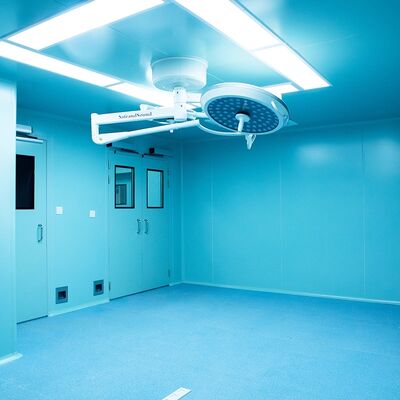 HUAAO आधुनिक मेडिकल मॉड्यूलर क्लीनरूम वॉल पैनल आईएसओ प्रमाणित अग्निरोधक पर्यावरण के अनुकूल अनुकूलन कार्यशाला अस्पताल परिचालन