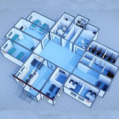 HUAAO आईएसओ मॉड्यूलर मेडिकल डिवाइस जीएमपी क्लीनरूम नई स्थिति चिकित्सा उपकरणों के लिए क्लीन रूम