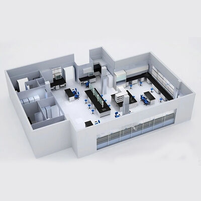 HUAAO प्रोफेशनल डिज़ाइन आधुनिक डस्ट-फ्री पर्यावरण-अनुकूल फायरप्रूफ मॉड्यूलर क्लीनरूम सैंडविच पैनल प्रीमियम गुणवत्ता आईएसओ प्रमाणित